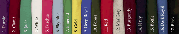 Colour chart